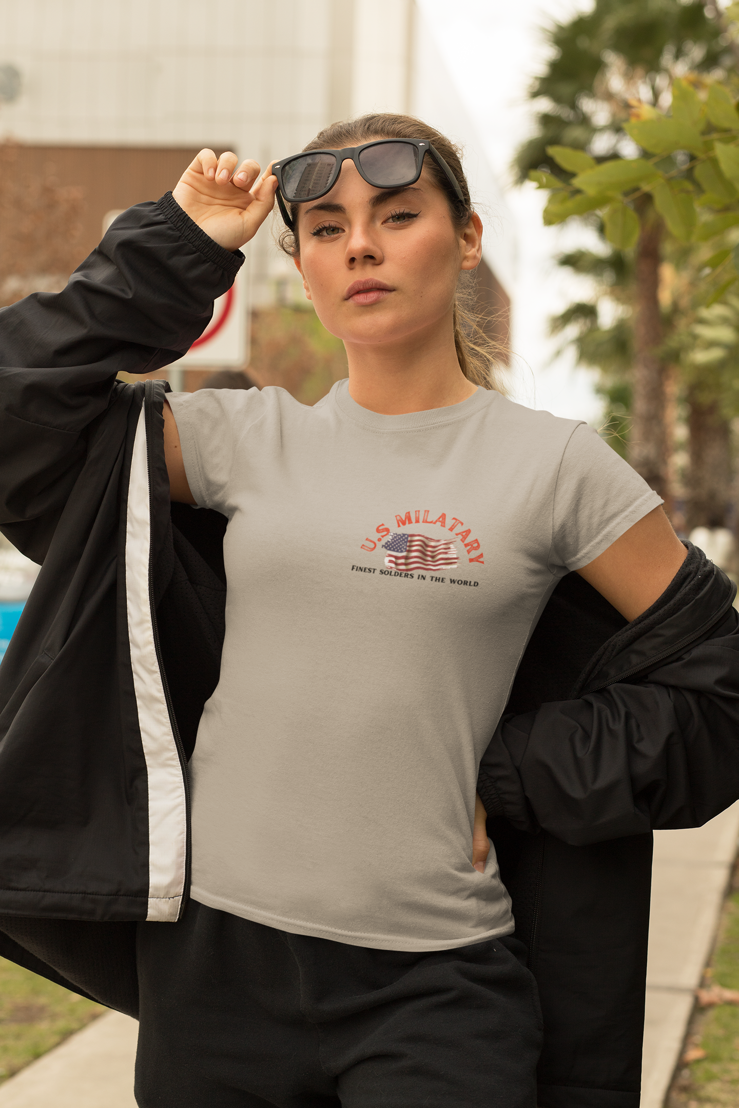 T-Shirt Premium Quality Jersey ( US Military ) Military Style