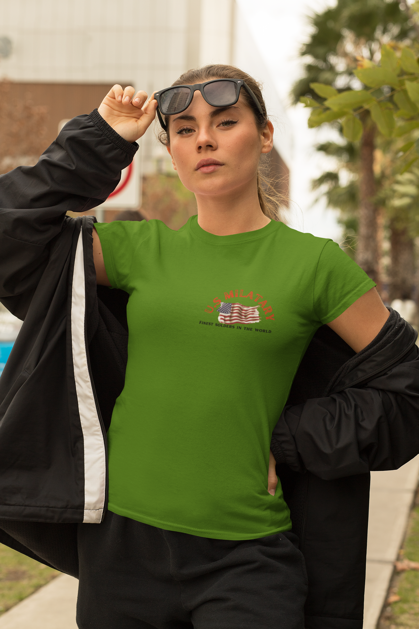 T-Shirt Premium Quality Jersey ( US Military ) Military Style