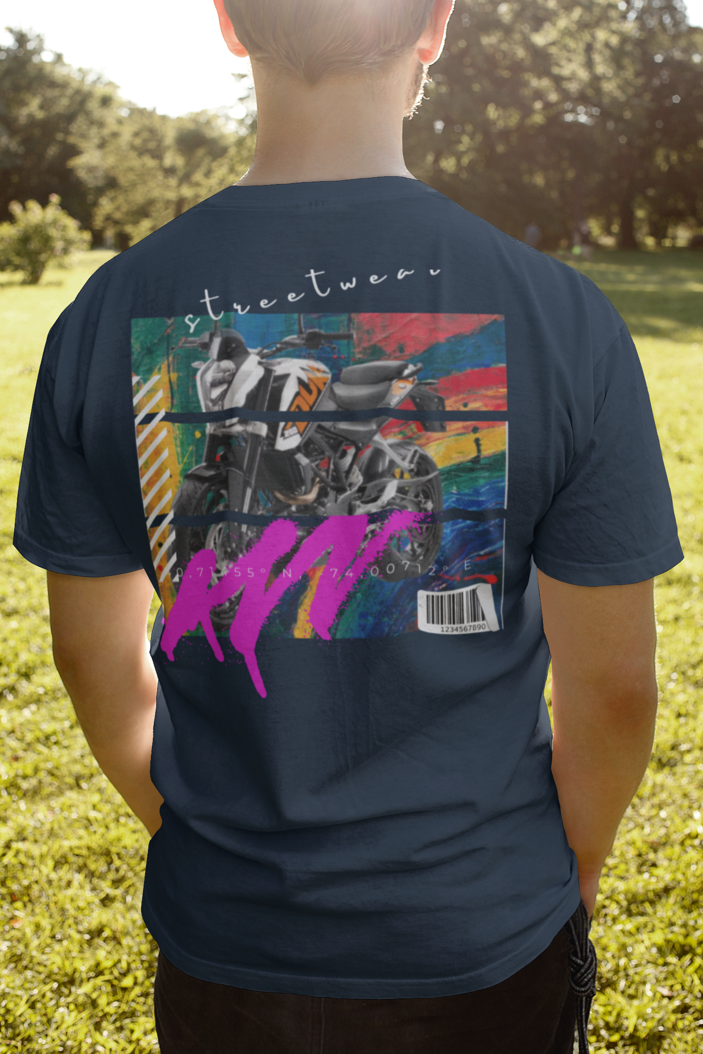 T-shirt Classic Jersey Short Sleeve (Urban Dirt Motorbike )