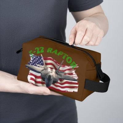 Toiletry Bag ( F-22 Raptor Black ) Military Styling 4 colour to choose from